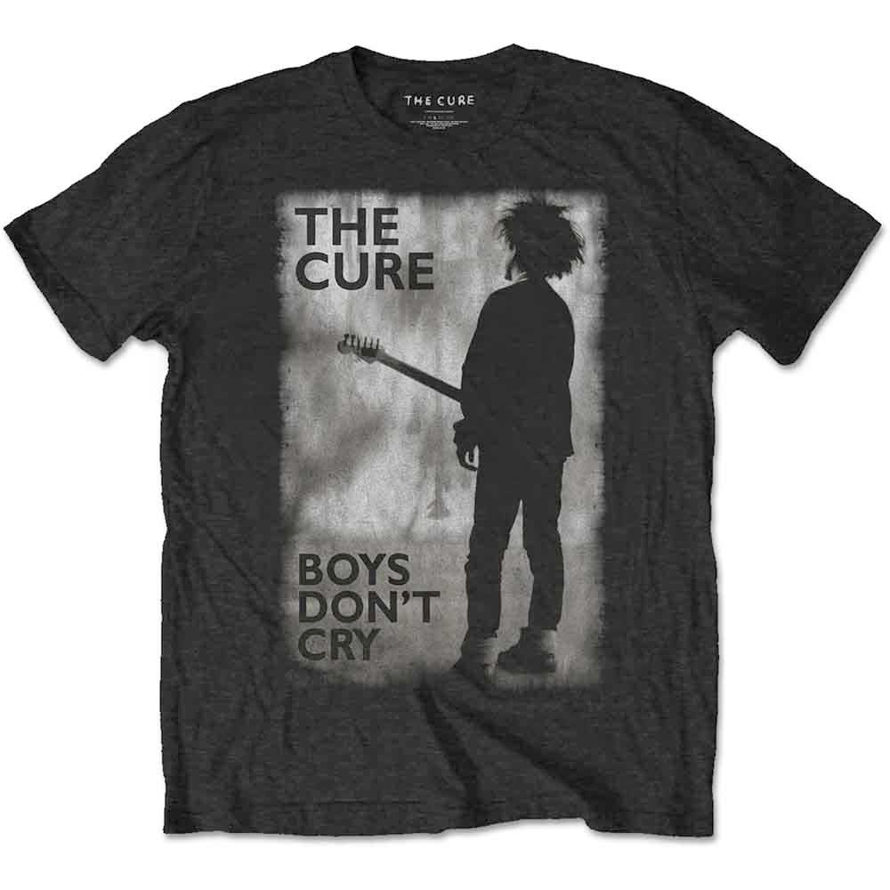 The Cure - Boys Don't Cry Black & White Kinder T-Shirt - Schwarz